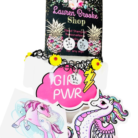 Little Girl Gift Boxes / Little Girl Party Favors / Girl Gifts / Girl Gift Boxes - Picture 2 of 8